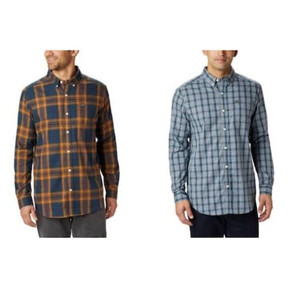 Columbia Mens Rapid Rivers Long Sleeve Shirt, Choose Sz/Color - Picture 1 of 3